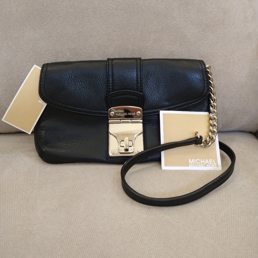 Michael Kors Jenna Small Flap Chain Shoulder Bag - Retired